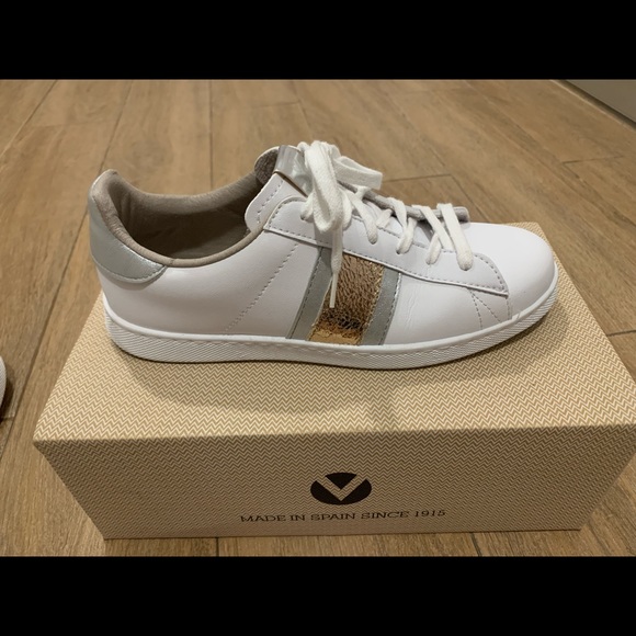 Victoria metallic band sneakers size 7 - Picture 6 of 16